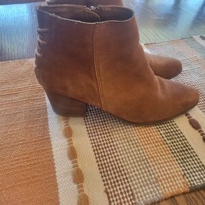 Aldo Brown Suede Ankle Boots